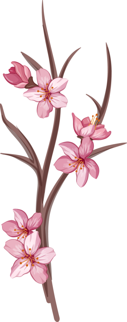 pink flowers